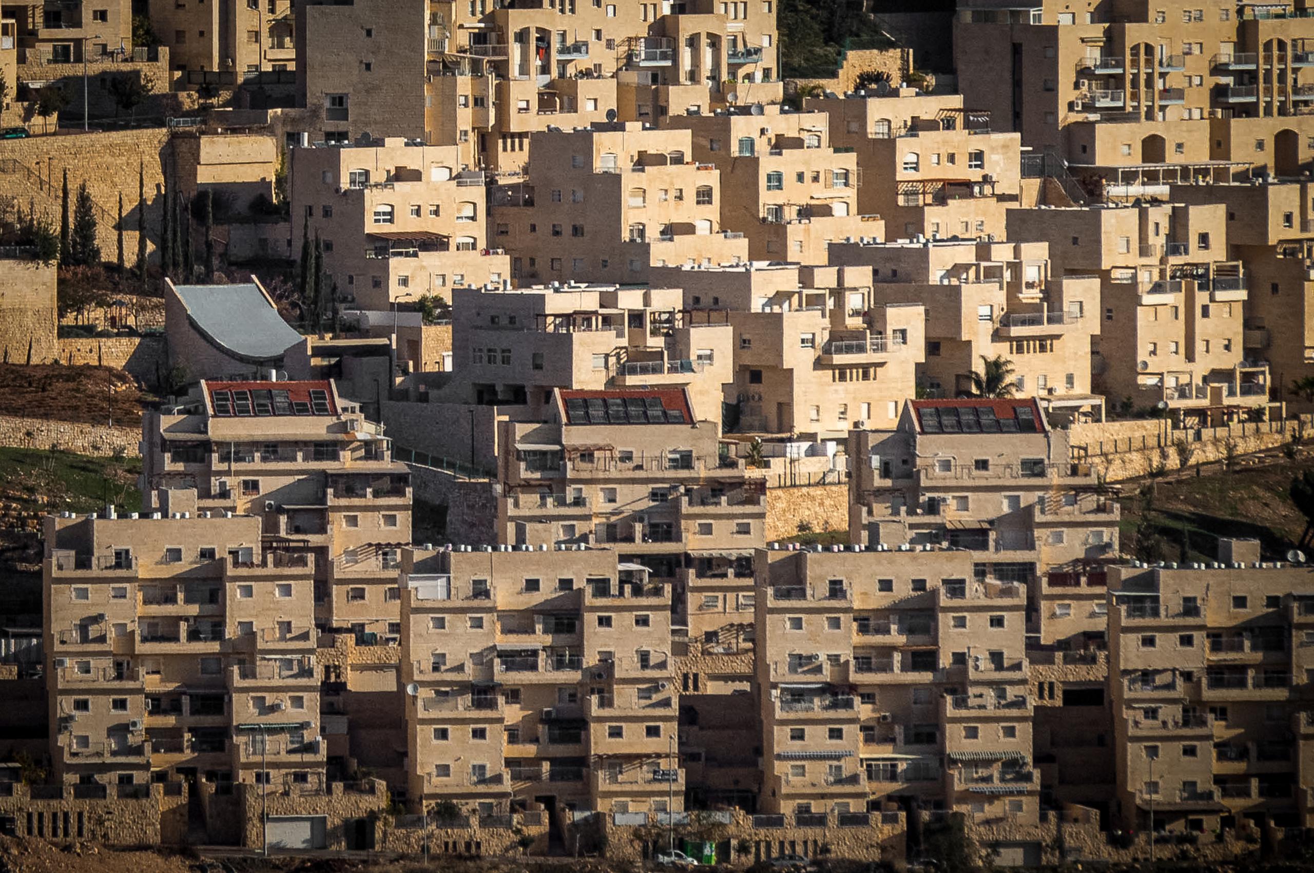 Built for Anglos. Homat Shemu'el, East Jerusalem.