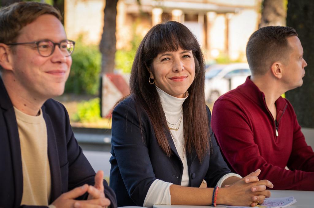 Berlin's first Turkish mayor-elect. Elif Eralp, 15 September.