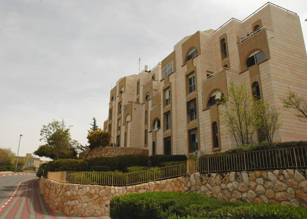 Suburban colonial. Ma'ale Adumim, West Bank.