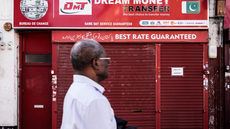 The immigrant economy. Walthamstow High Street, London.