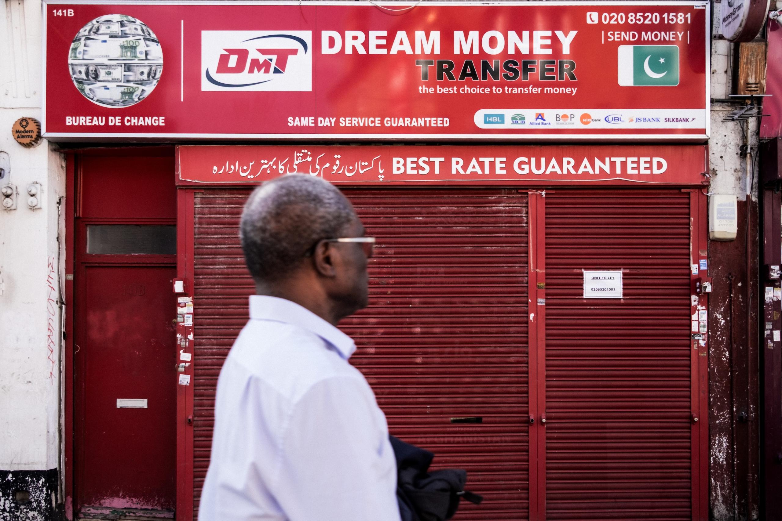 The immigrant economy. Walthamstow High Street, London.
